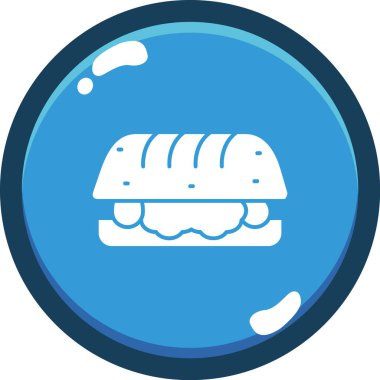 Gıda simgesinin vektör illüstrasyonu