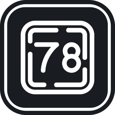 787 vektör ikonu tasarım illüstrasyonu