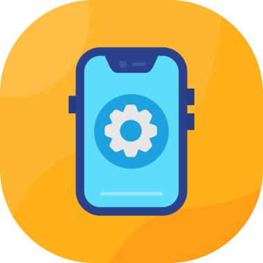 Telefon simgesi vektör illüstrasyonu