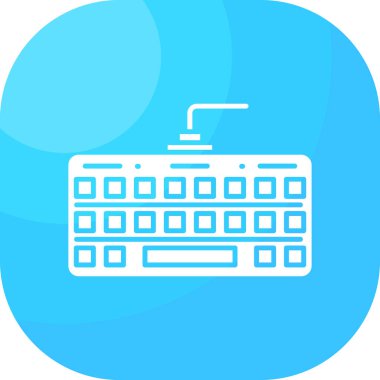 Yazıcı düz simge vektör çizim