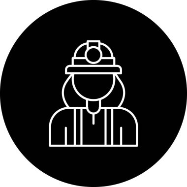 Modern oto tamir simgesinin vektör illüstrasyonu