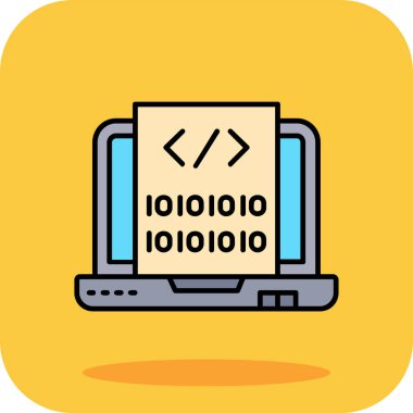 Web geliştirme simgesi vektör illüstrasyonu