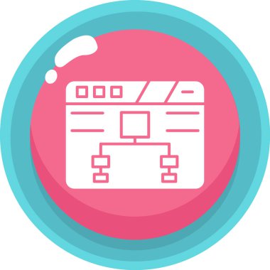 Modern b 'nin vektör illüstrasyonu eksik simgesi