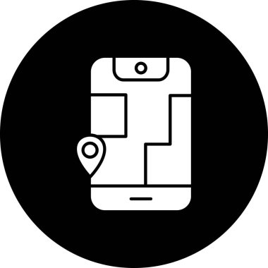 Vektör Mobil simge illüstrasyonu