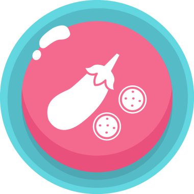 tavuk vektör simgesi modern basit illüstrasyon