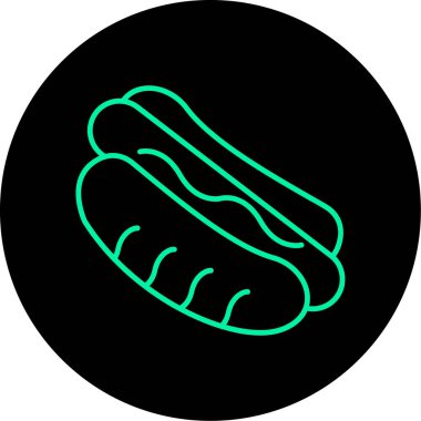 Kişisel ve ticari kullanım için vektör yiyecek simgesi.