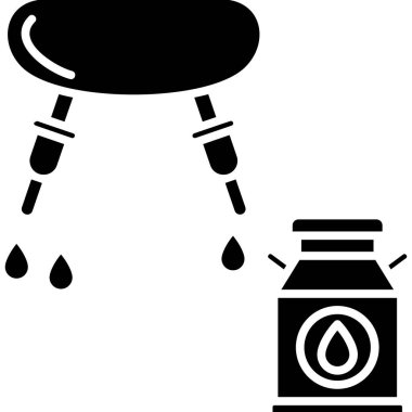 Yağ. Web simgesi basit illüstrasyon