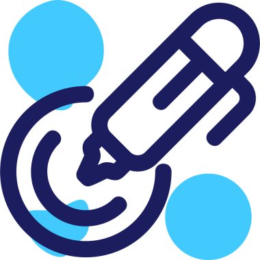 İlaçlar için ana hatlarıyla ilaç ikonu