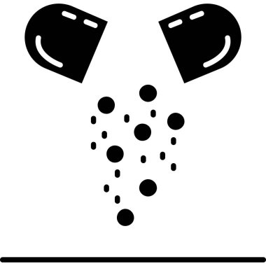 Çizgi film simgesinin vektör çizimi