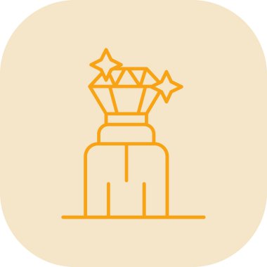 vektör çizim kupa bardak