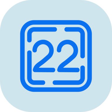 Takvim. Web simgesi basit illüstrasyon