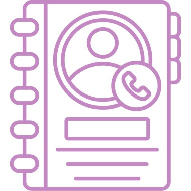 telefon simgesi, basit illüstrasyon.