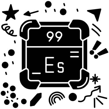 9-9 simgesi, çizgi film tarzı