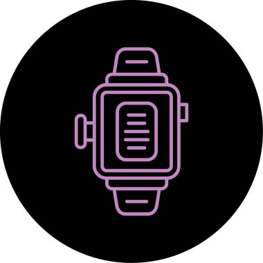 Akıllı izle simge vektör