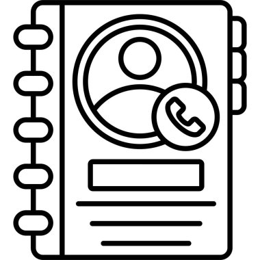 Belge. Web simgesi basit tasarım