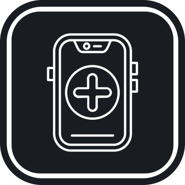 Vektör Mobil simge illüstrasyonu