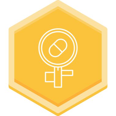 Kadın ve moda ikonunun vektör illüstrasyonu