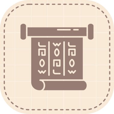 Takvim simgesinin vektör illüstrasyonu