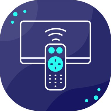 Uzaktan denetimin vektör illüstrasyonu