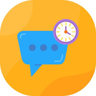 sohbet web simgesi basit tasarımı