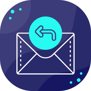 Posta simgesinin vektör illüstrasyonu