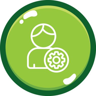 seo modern simgesinin vektör illüstrasyonu