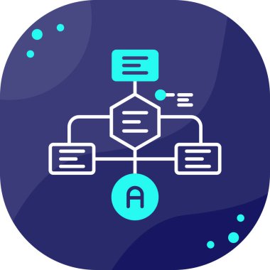 Veri paylaşımı vektör simgesi