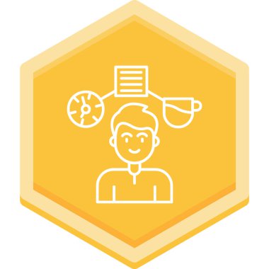 Modern eğitim ikonunun vektör illüstrasyonu