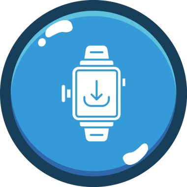 izle simge vektör illüstrasyonu