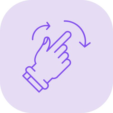 El ile akıllı telefon vektör simgesi