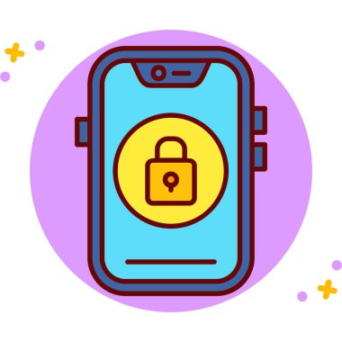 cep telefonu ikonu vektör illüstrasyonu