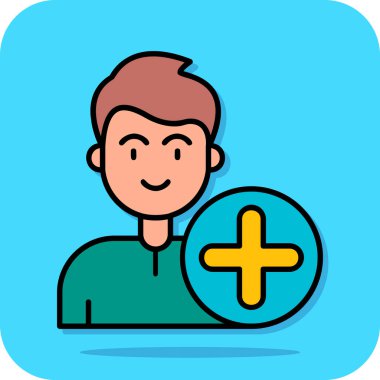 avatar erkek kullanıcı simgesi - özet biçimi