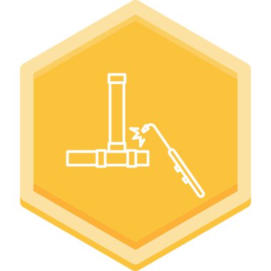 Modern simgenin vektör illüstrasyonu