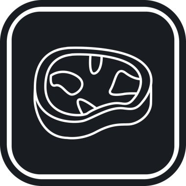 Gıda simgesinin vektör illüstrasyonu