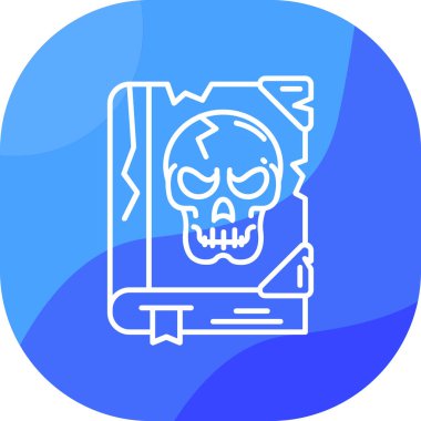 Kafatası. Web simgesi basit illüstrasyon