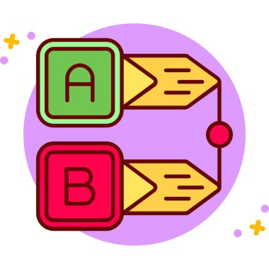 kalem simgesi vektör illüstrasyonu