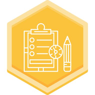 Modern bir simgenin vektör illüstrasyonu