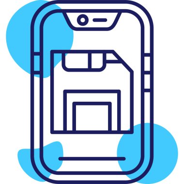 Cep telefonu. Basit tasarım