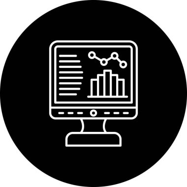 seo modern simgesinin vektör illüstrasyonu