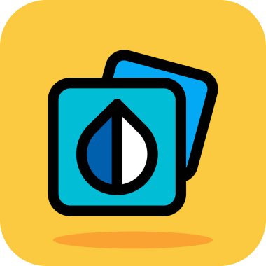 Kamera simgesi, vektör illüstrasyonu