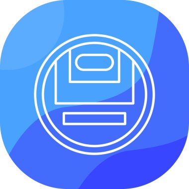 Modern bir simgenin vektör illüstrasyonu