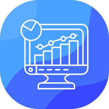seo modern simgesinin vektör illüstrasyonu