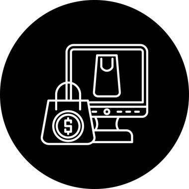 Modern dizüstü bilgisayar simgesinin vektör illüstrasyonu