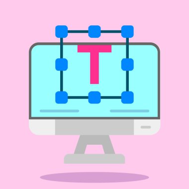 ağ bağlantısı vektör illüstrasyon tasarımı olan dizüstü bilgisayar