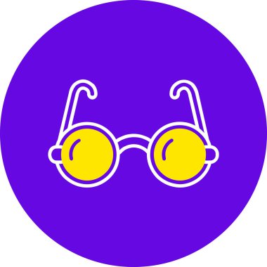 Modern bir simgenin vektör illüstrasyonu