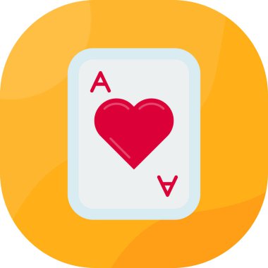 kalp vektörü düz renk simgesi