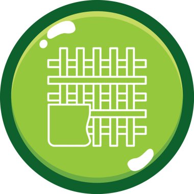 Yeşil arkaplanın vektör illüstrasyonu