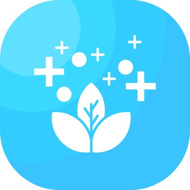 Yaprak simgesi, vektör illüstrasyon tasarımı