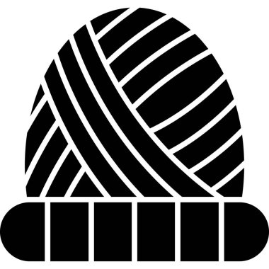 Yumurta simgesi vektör illüstrasyonu