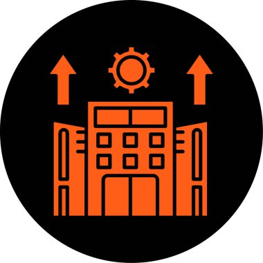 Yapı simgesinin vektör illüstrasyonu